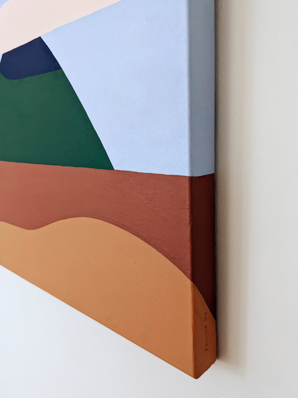 Painting by Paulina Ho titled "I Should Probably Go Outside" - 3.