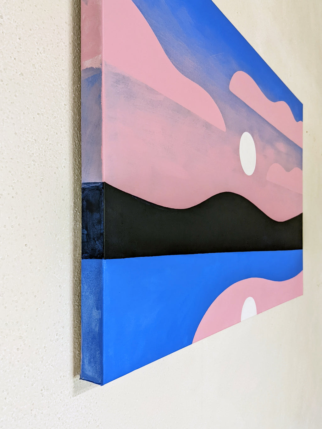 Painting by Paulina Ho titled "Somanyfeelings" - 3.