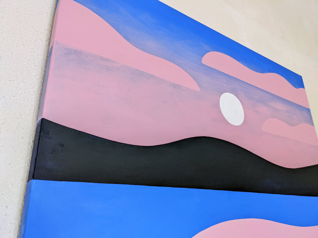 Painting by Paulina Ho titled "Somanyfeelings" - 4.