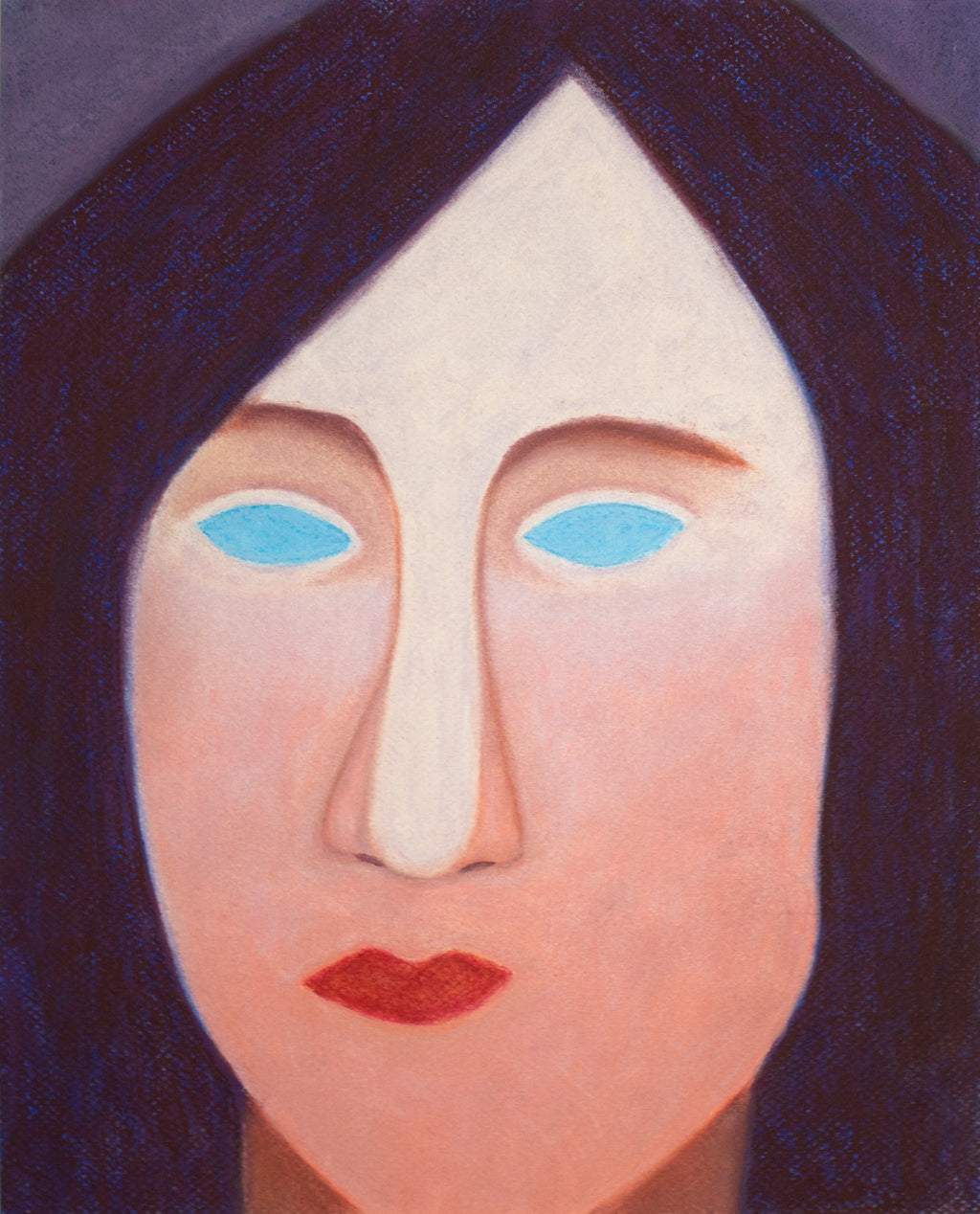 Drawing by Rachel Levit Ruiz titled "Ojiazul" - 2.