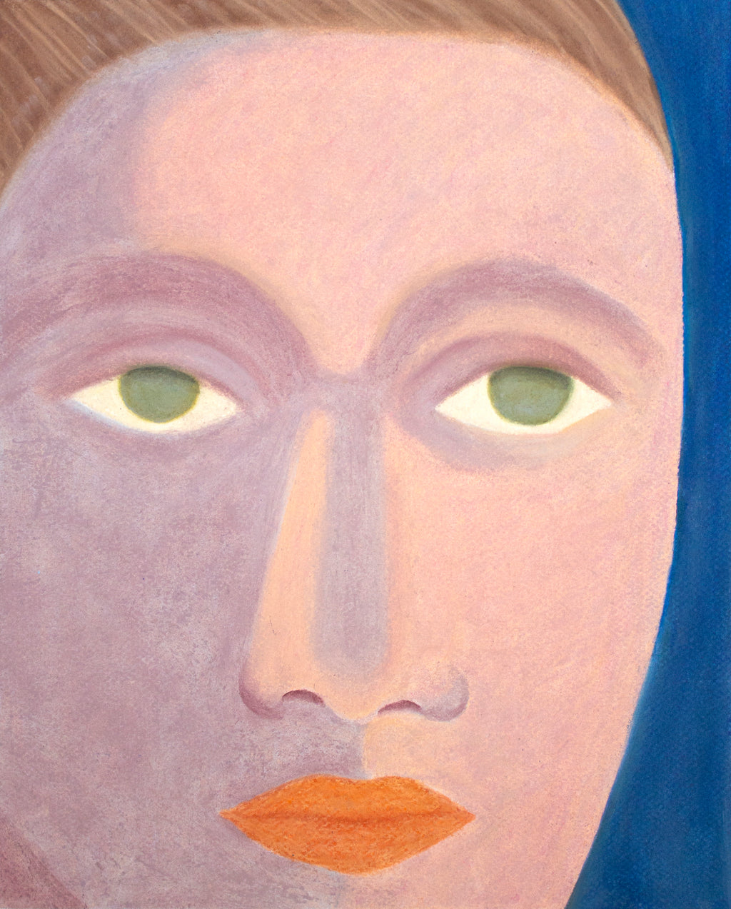 Drawing by Rachel Levit Ruiz titled "Ojos Verdes" - 2.