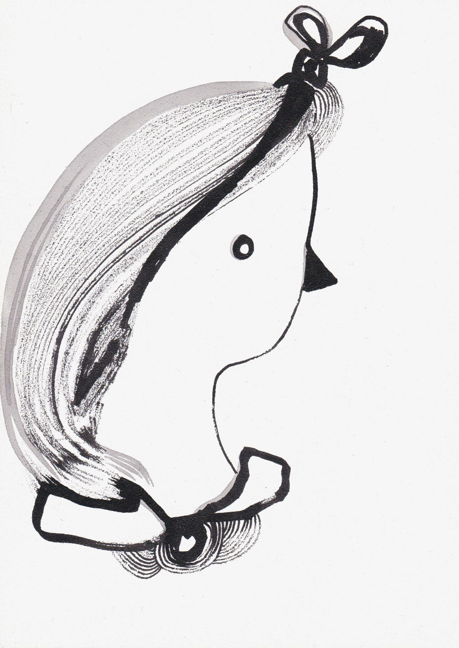 Painting by Rebeca Raney titled "Protector 36" - 2.