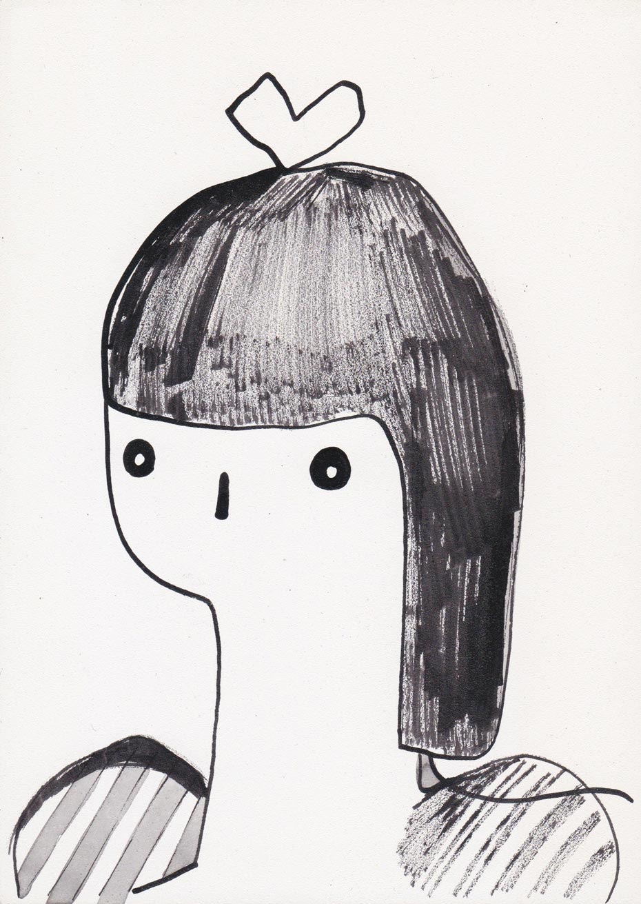 Painting by Rebeca Raney titled "Protector 42" - 2.