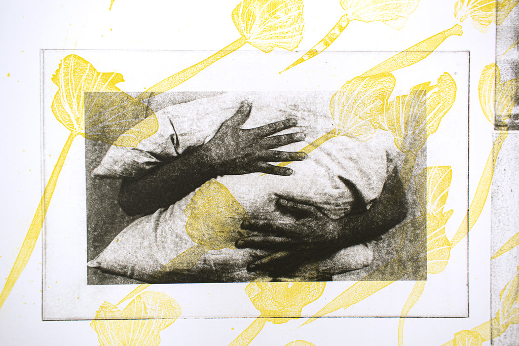 Print by Ruben Castillo titled "Flow With It" - 3.