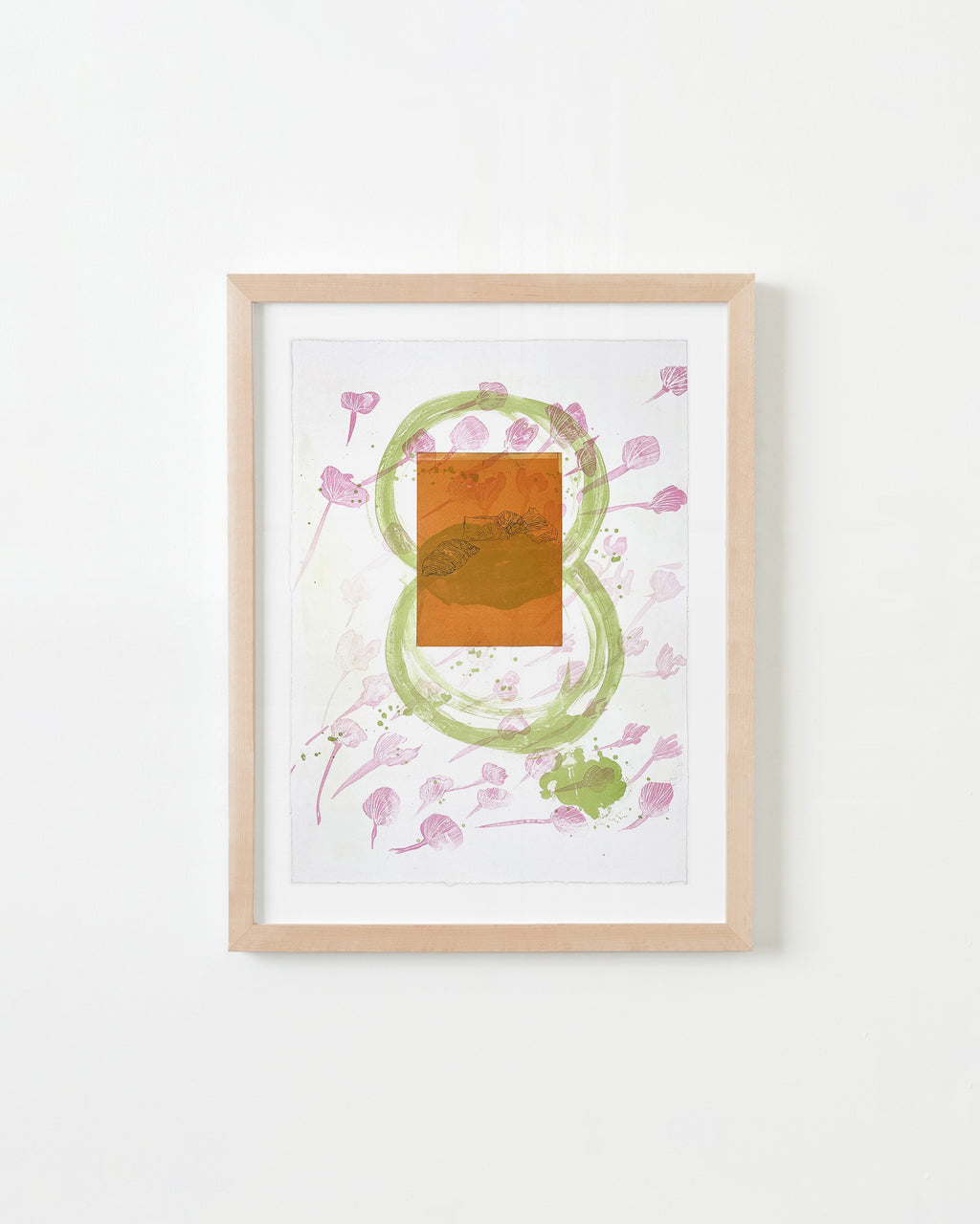 Print by Ruben Castillo titled "Glowing" - 6.