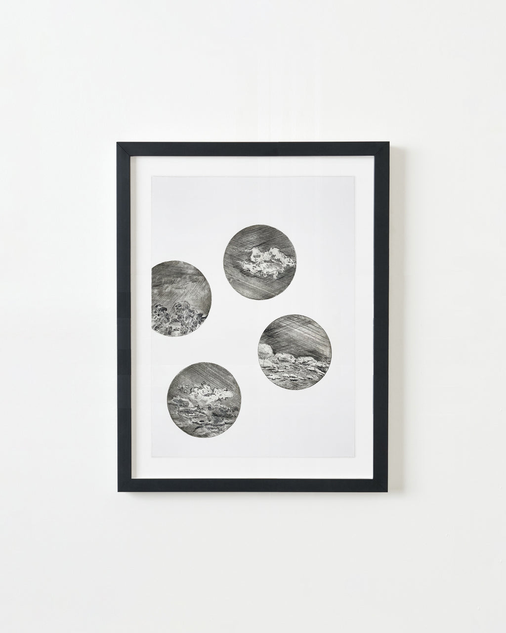 Print by Ruben Castillo titled "Having a Cloud With You" - 5.