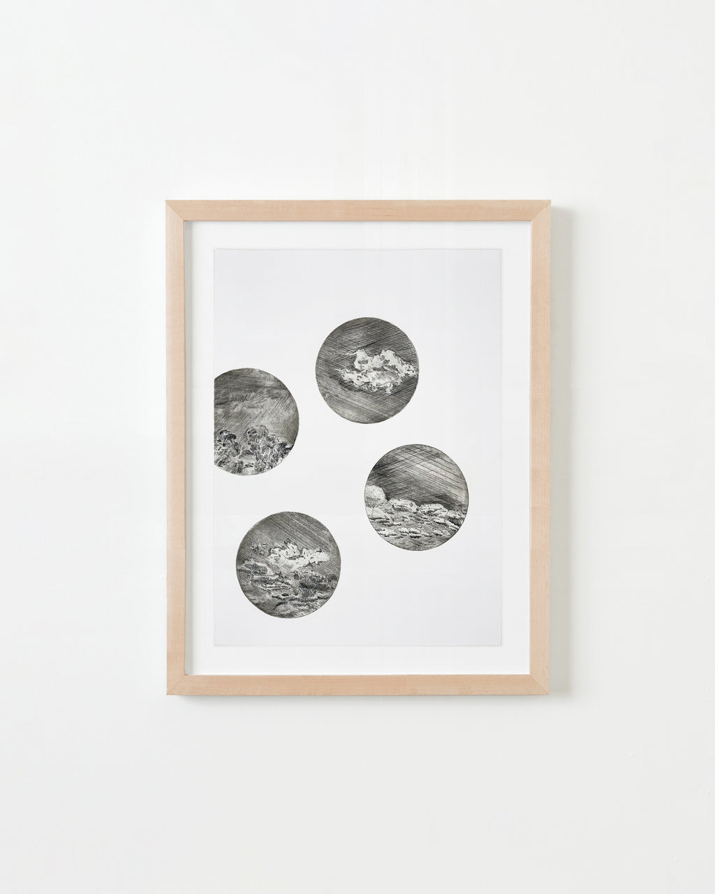 Print by Ruben Castillo titled "Having a Cloud With You" - 6.