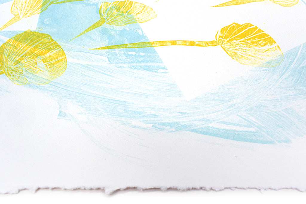 Print by Ruben Castillo titled "In the Blue (With You)" - 3.