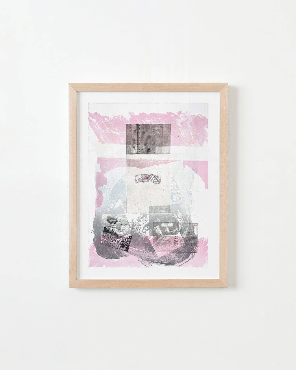 Print by Ruben Castillo titled "Through & Through" - 6.