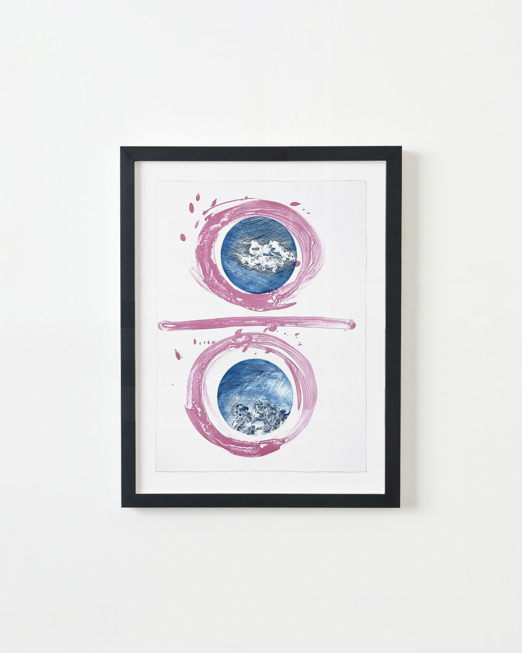 Print by Ruben Castillo titled "Your Cloud, My Cloud" - 4.