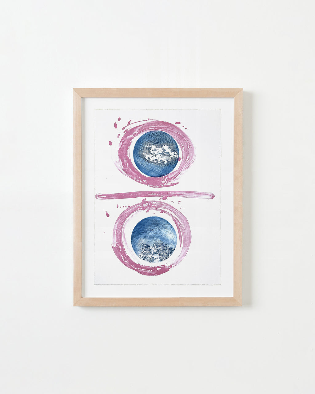 Print by Ruben Castillo titled "Your Cloud, My Cloud" - 3.