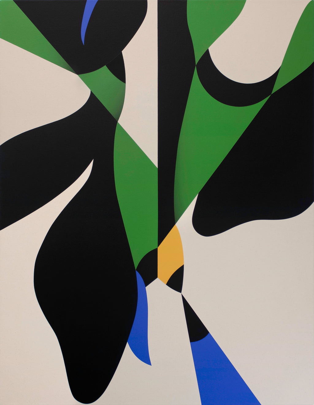 Painting by Senem Oezdogan titled "Glimpse" - 2.