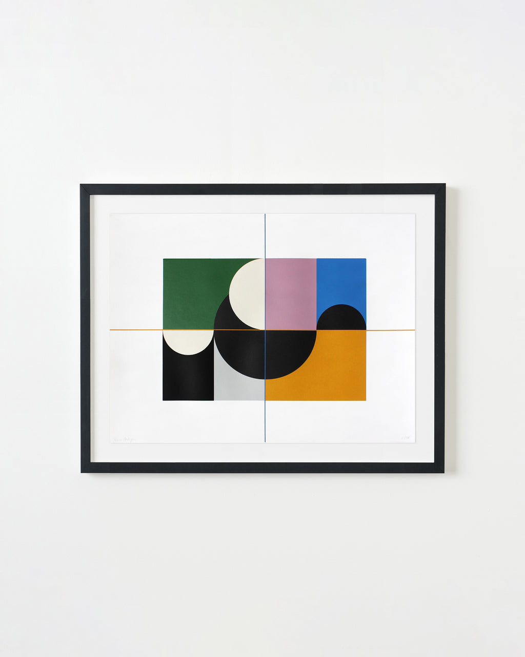 Print by Senem Oezdogan titled "Milano" - 5.