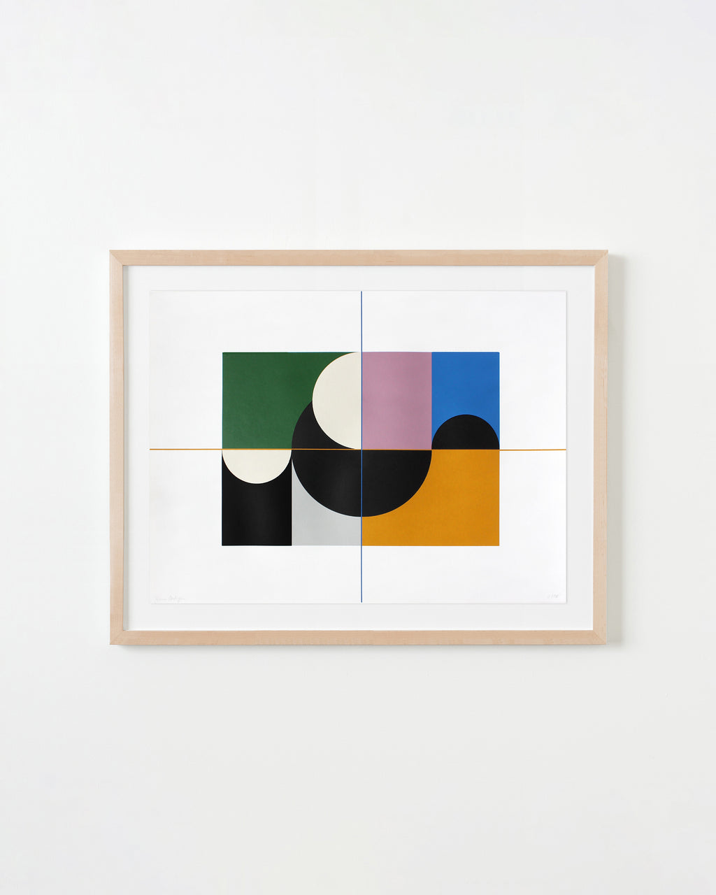 Print by Senem Oezdogan titled "Milano" - 6.