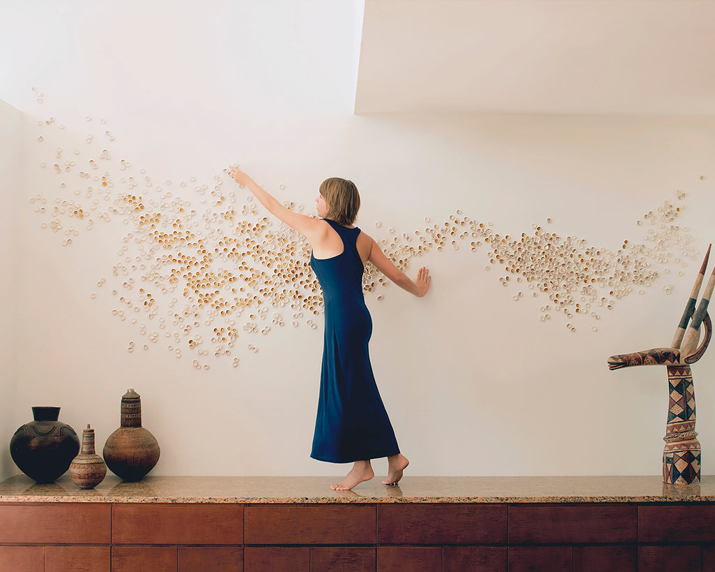 Custom Commission by Christina Watka titled "Site-Specific Series: Murmuration" - 5.