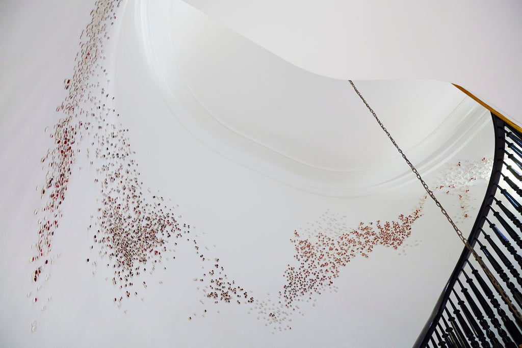 Custom Commission by Christina Watka titled "Site-Specific Series: Murmuration" - 16.