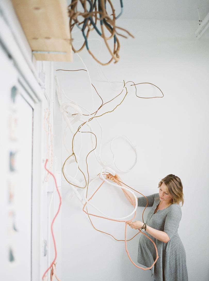 Custom Commission by Christina Watka titled "Site-Specific Series: Root Systems" - 4.