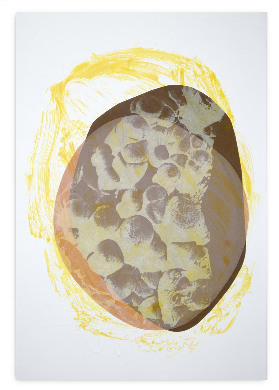 Print by Xochi Solis titled "That tale of endless miles of sun 26" - 2.