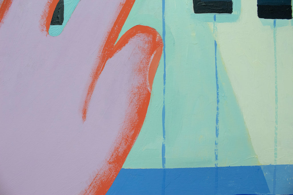 Painting by Jackson Joyce titled "Symmetrical Chorus" - 3.