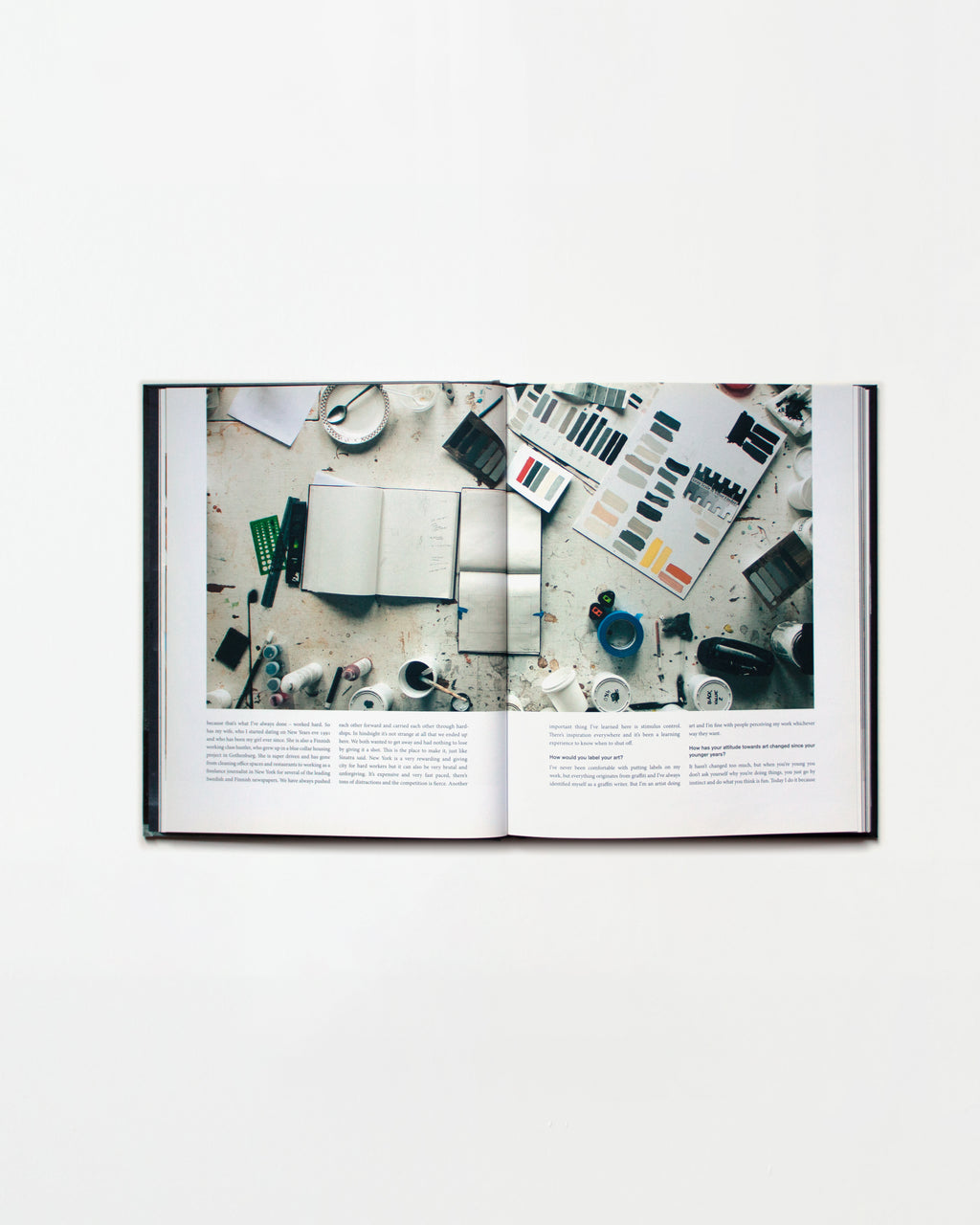 Artist Book by Tony Sjöman titled "Ruben: Studio Works and Murals" - 3.