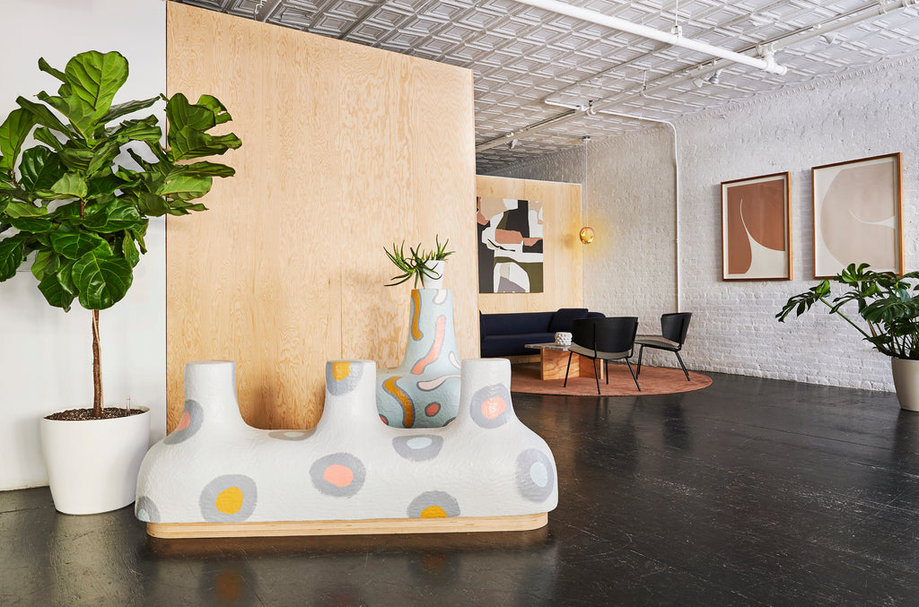 Sculpture by Adam Frezza & Terri Chiao (CHIAOZZA) titled "Stick Stump" - 7.