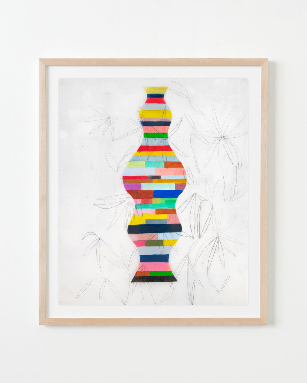 Painting by Vicki Sher titled "Offer" - 4.