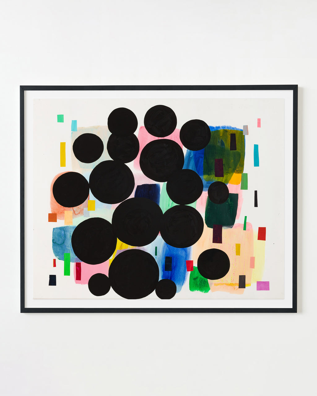 Painting by Vicki Sher titled "Pool Party" - 3.