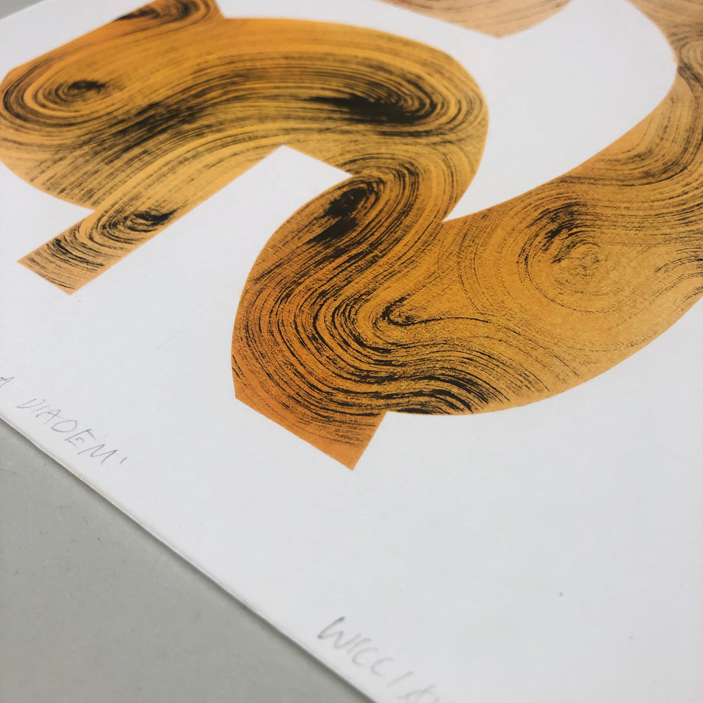 Drawing by William Luz titled "Organza Diadem" - 4.