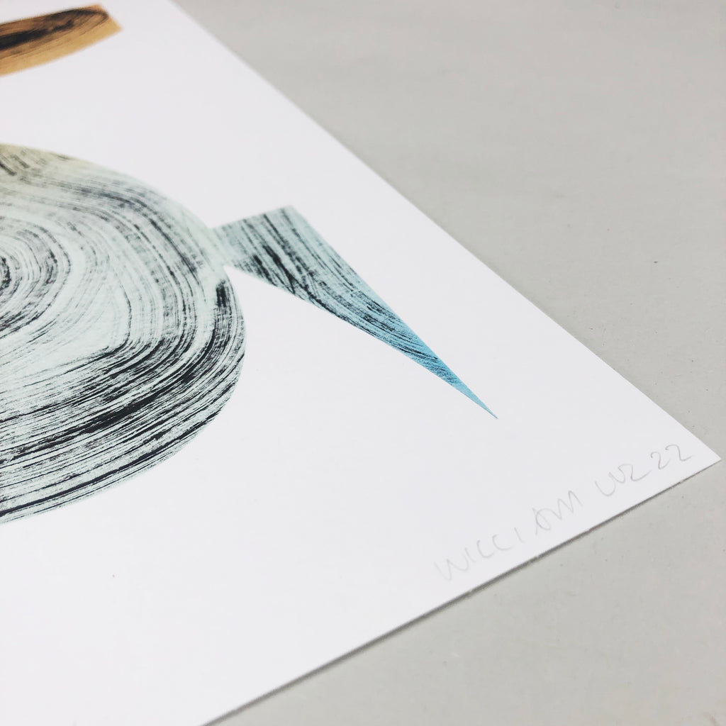 Drawing by William Luz titled "Termites" - 3.