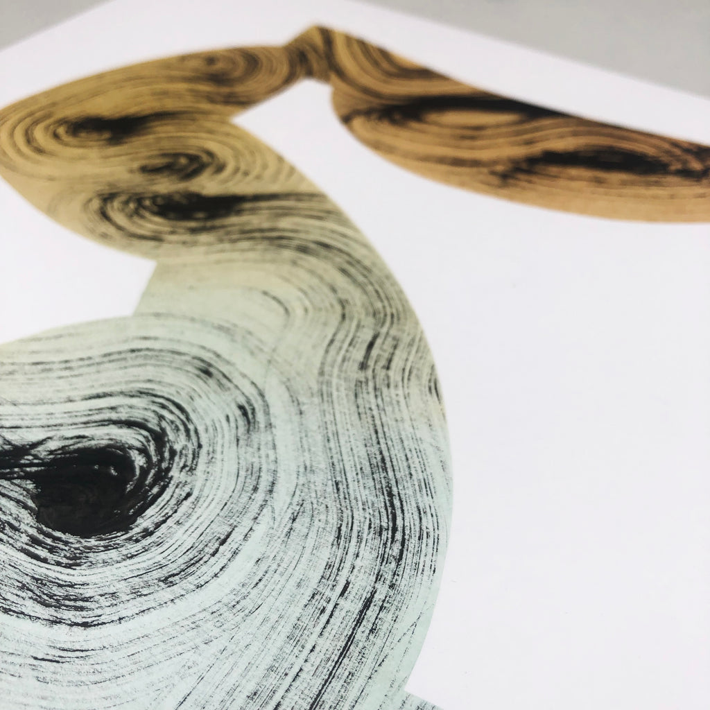 Drawing by William Luz titled "Termites" - 4.