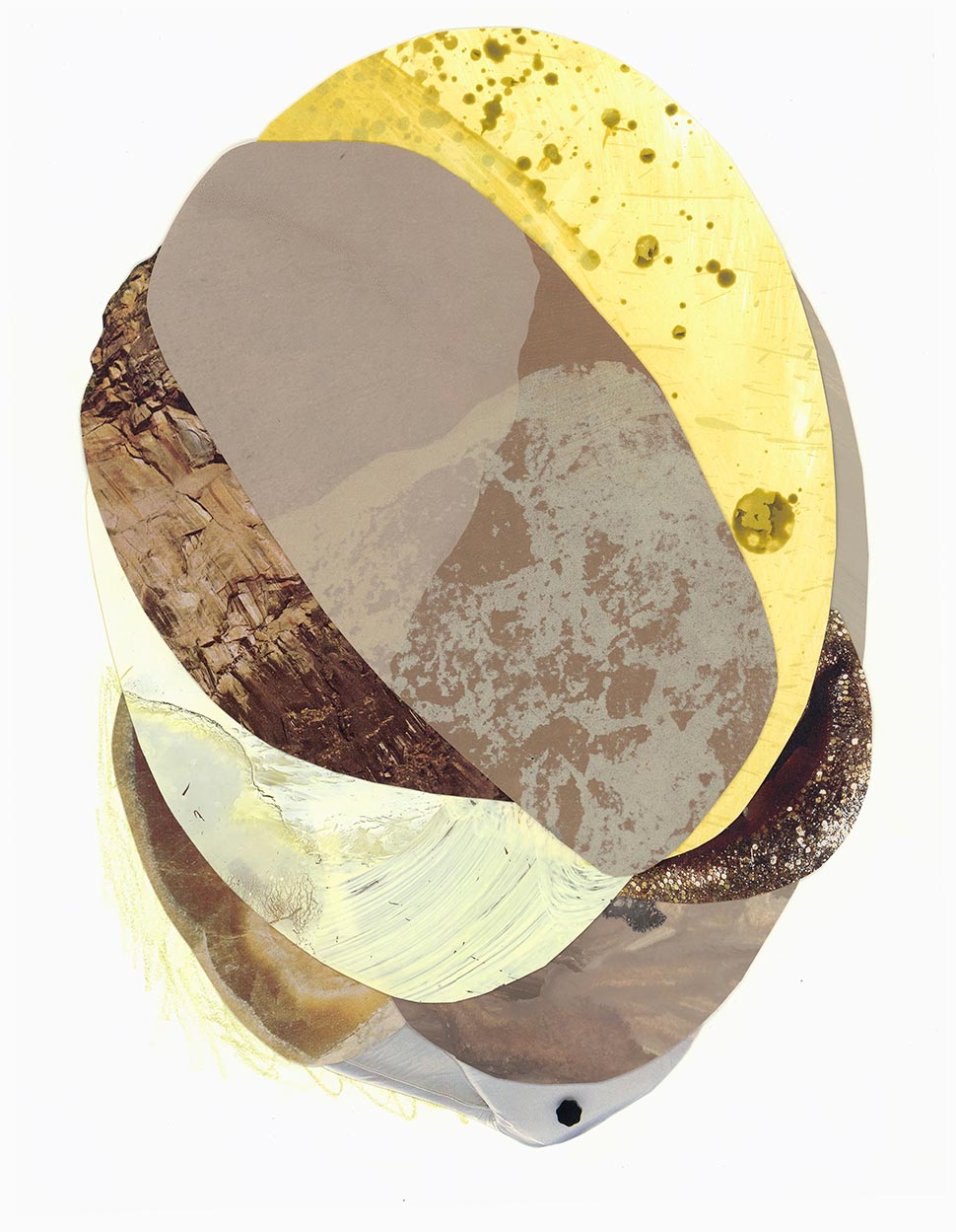 Mixed Media by Xochi Solis titled "Crisp outline, crystal pretty" - 2.