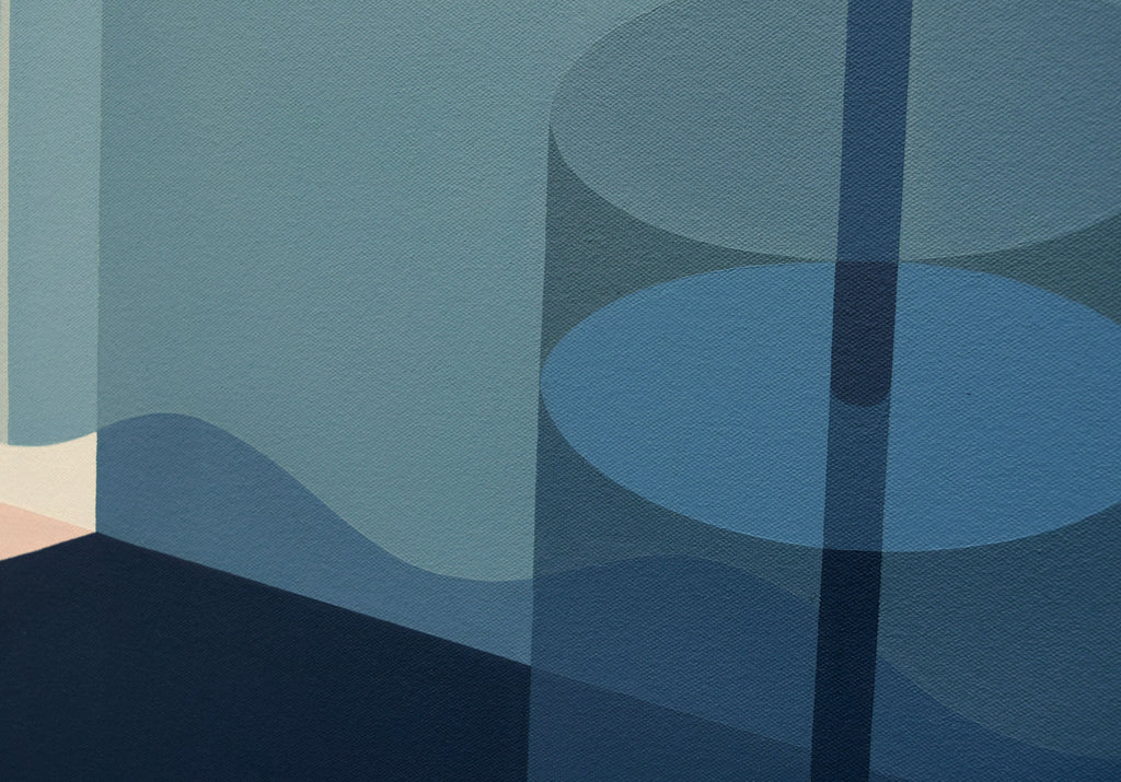 Painting by Adrian Kay Wong titled "Soak" - 3.