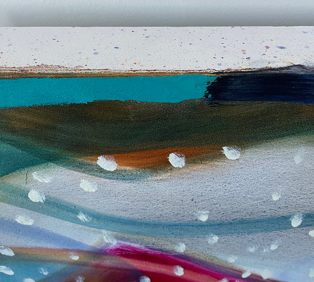 Painting by Aliza Cohen titled "Cottonwood" - 5.