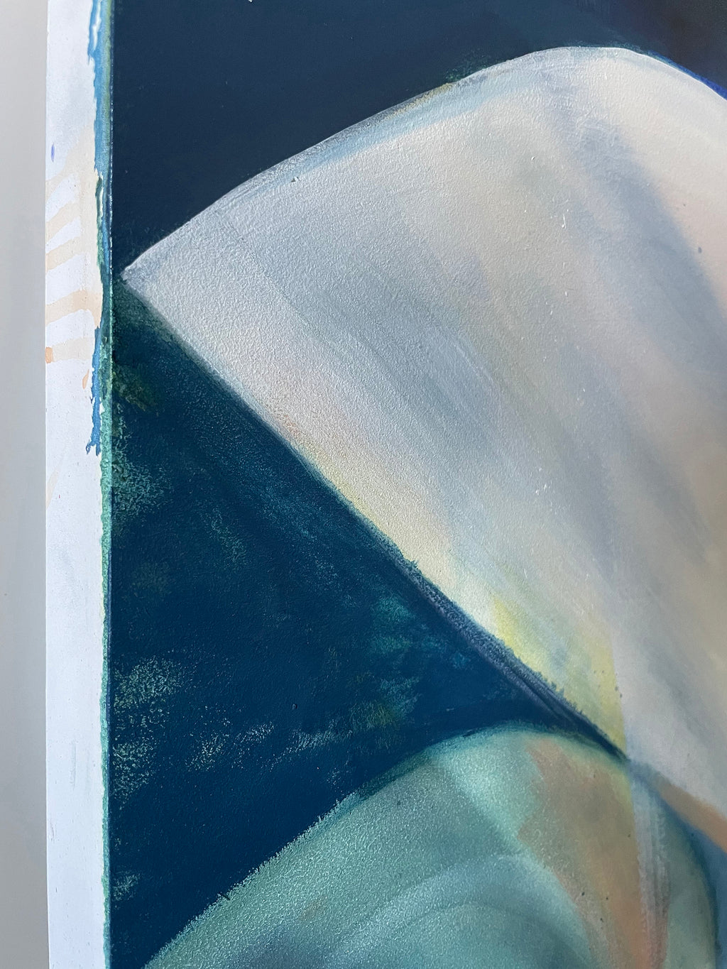 Painting by Aliza Cohen titled "Heat Wave" - 3.