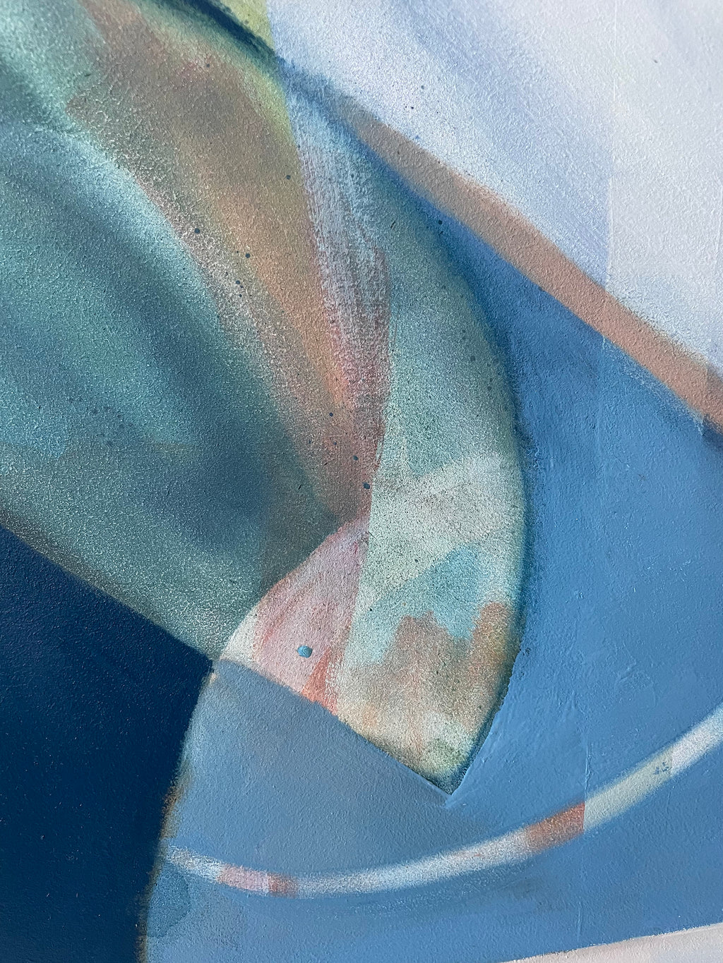 Painting by Aliza Cohen titled "Heat Wave" - 4.