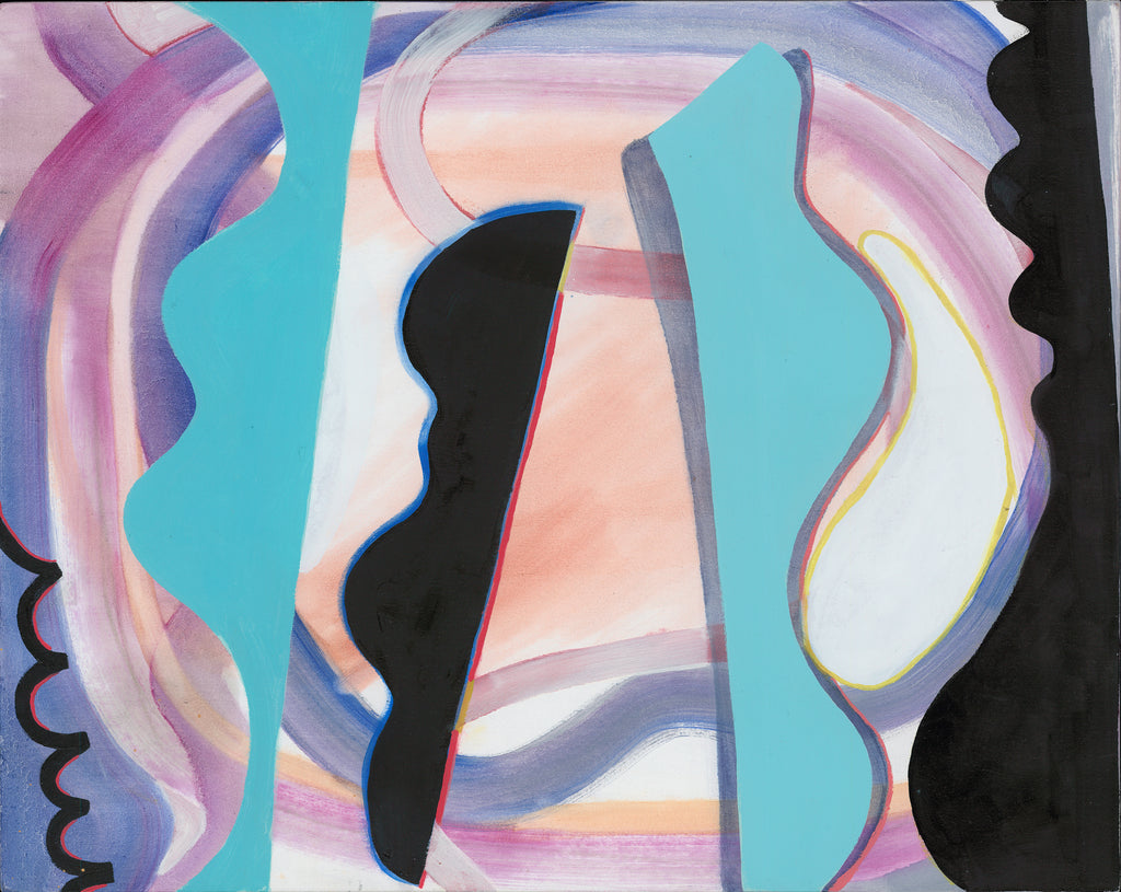 Painting by Aliza Cohen titled "Looking Back #2" - 2.