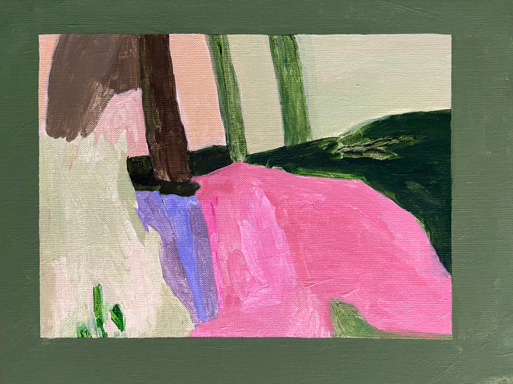 Painting by Alma Charry titled "kallela" - 3.