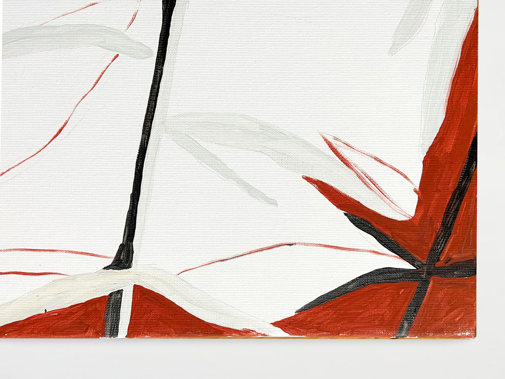 Painting by Alma Charry titled "mimosa" - 3.