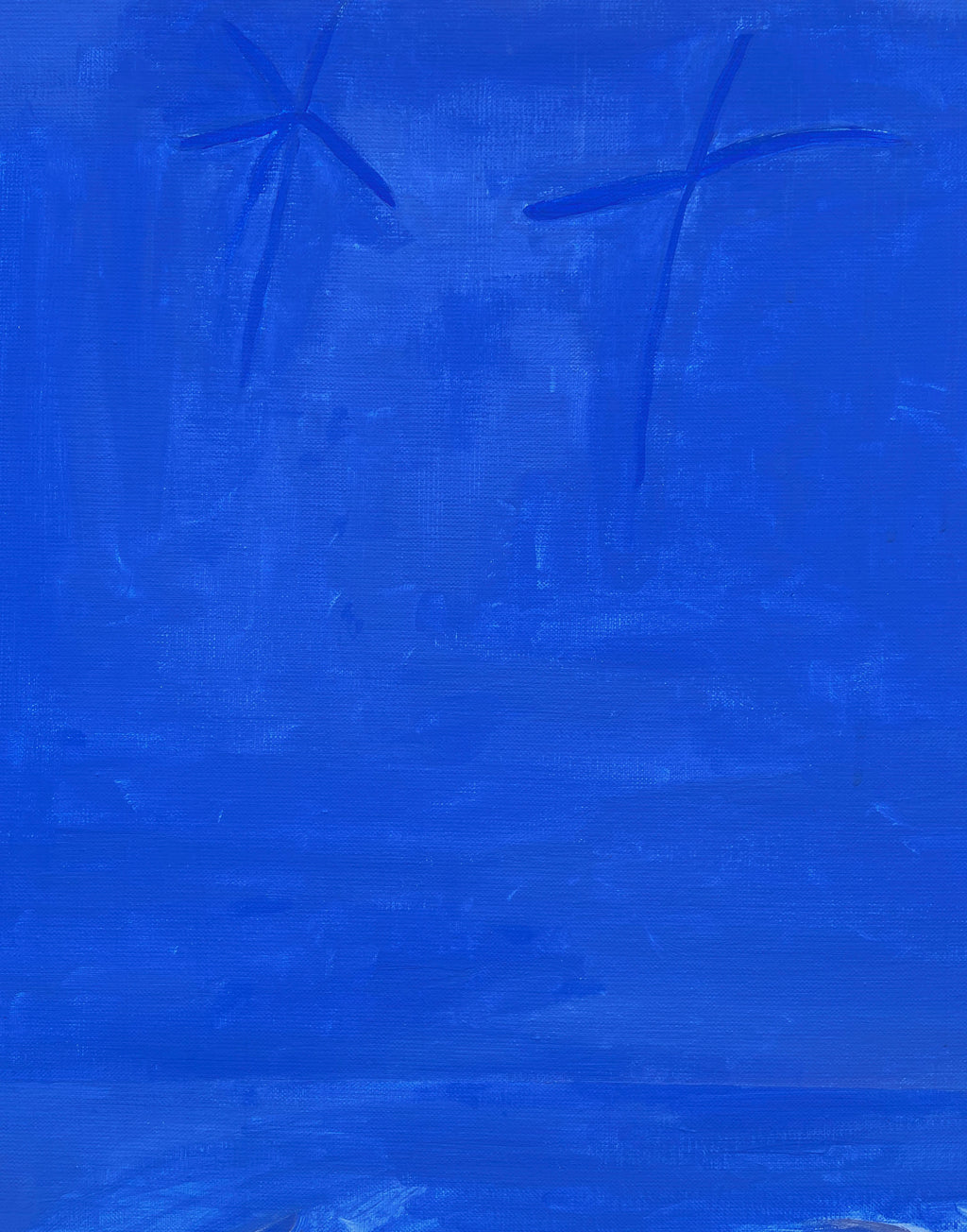 Painting by Alma Charry titled "route+colza" - 3.