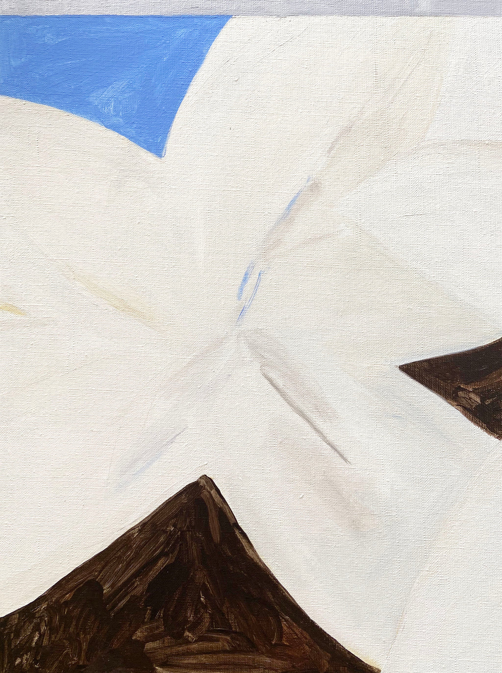 Painting by Alma Charry titled "young marble giants" - 4.
