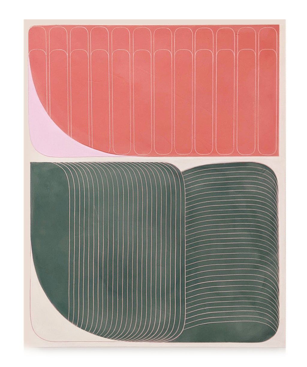 Painting by Arielle Zamora titled "Keep It Like A Secret" - 2.