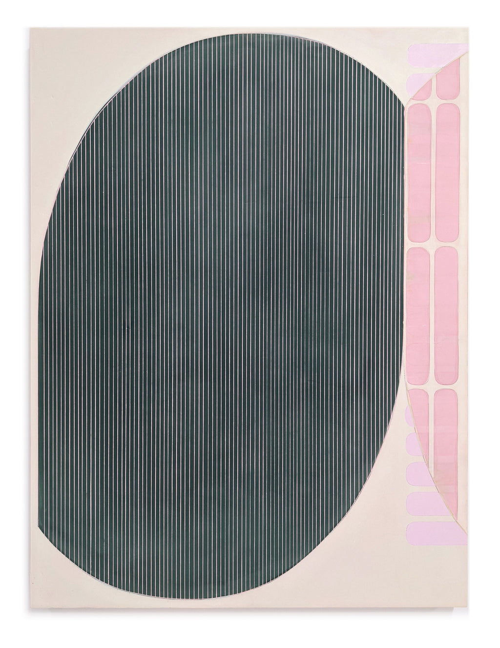 Painting by Arielle Zamora titled "Listening to You" - 2.