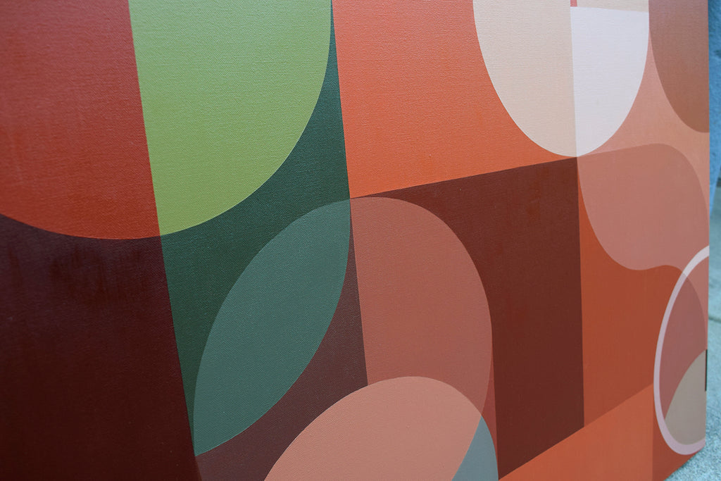 Painting by Adrian Kay Wong titled "A Wisp of What's to Come" - 4.