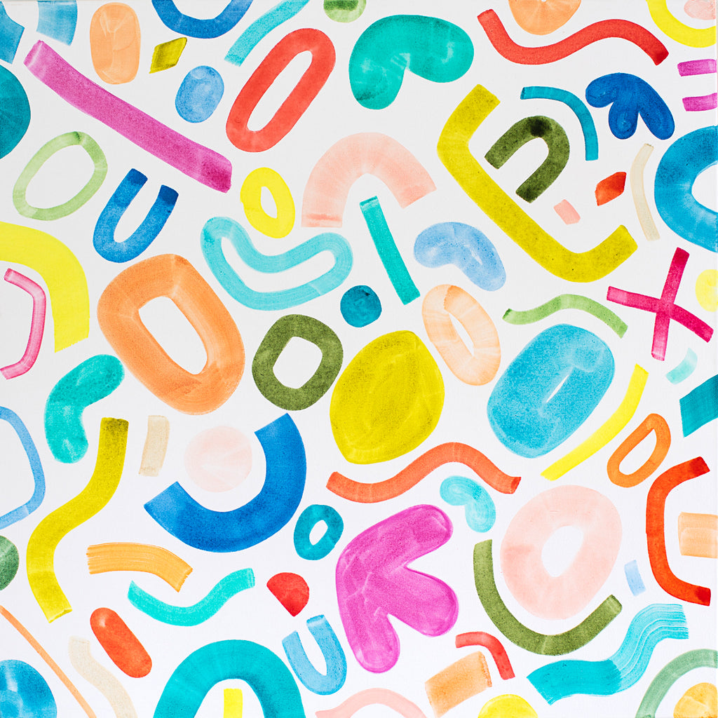 Painting by Britt Bass titled "Matisse II" - 2.