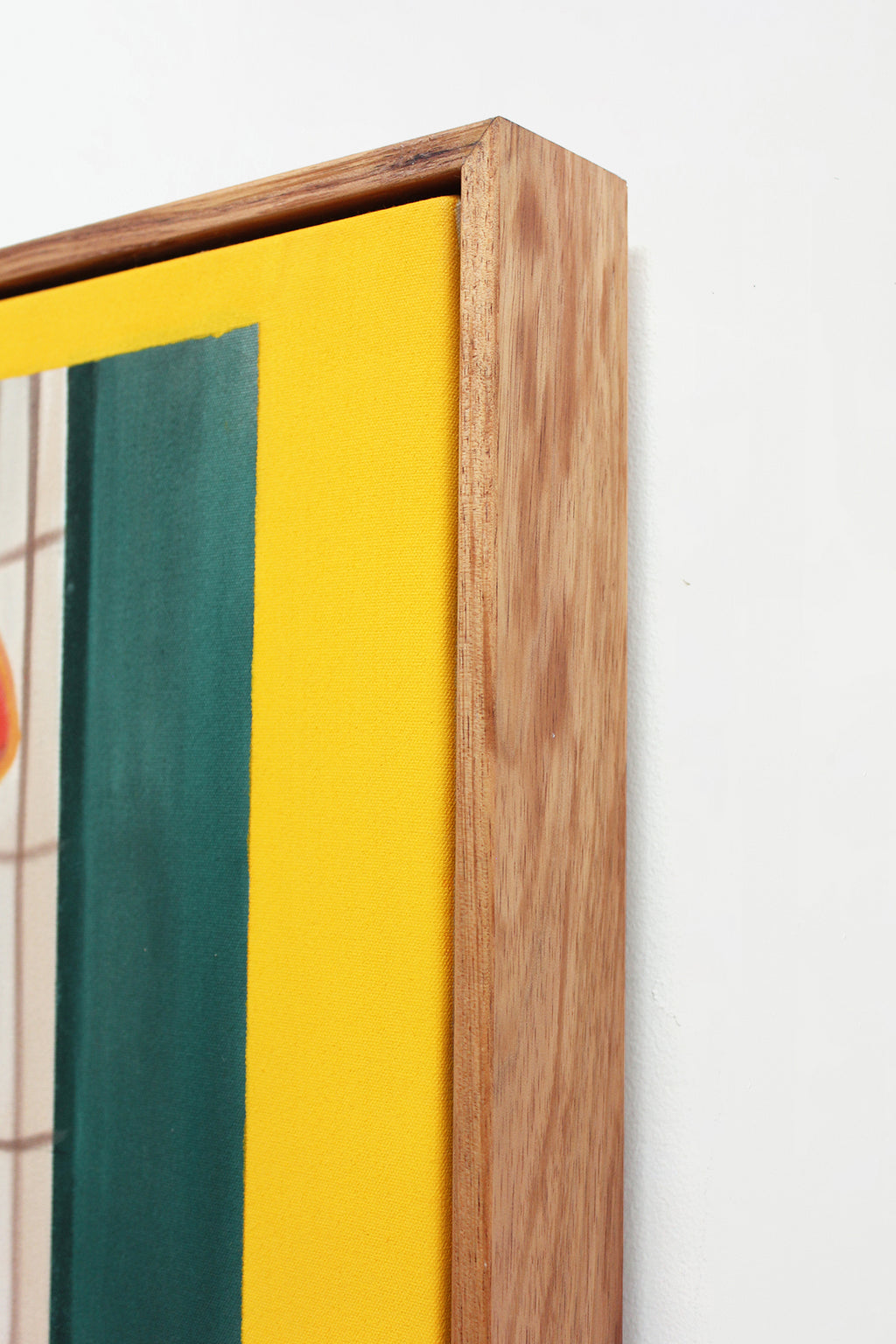 Painting by Bryce Anderson titled "Still Life on Yellow Ground" - 4.