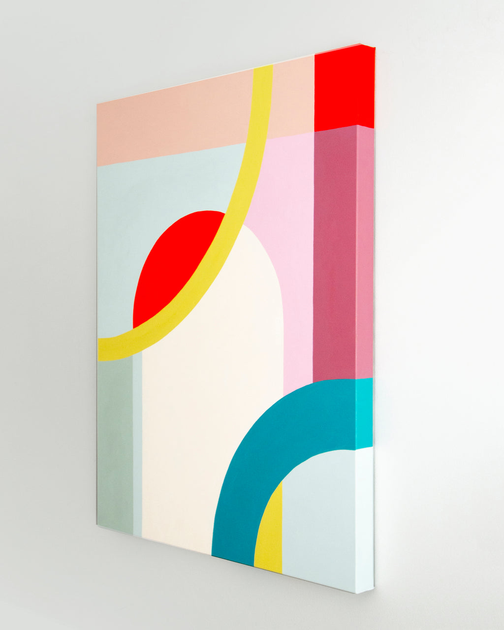 Painting by Christina Flowers titled "Anticipation" - 3.