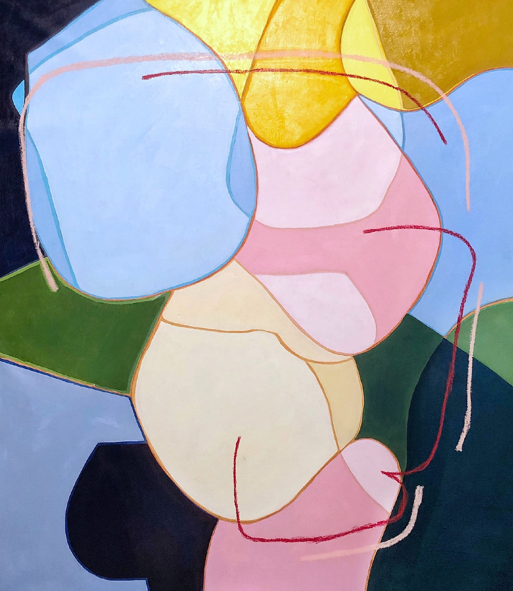 Painting by Elisa Gomez titled "La Doña VIII" - 2.