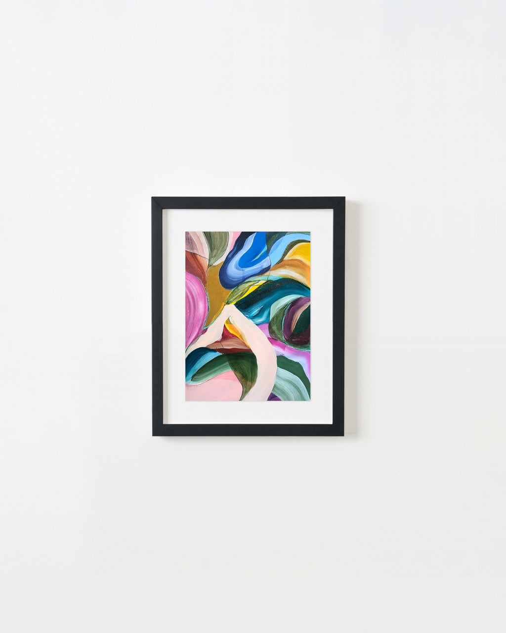 Painting by Elisa Gomez titled "Wonderland Paper Study III" - 3.