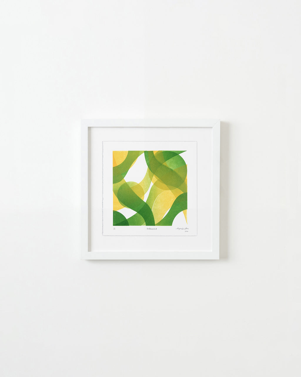 Print by Erin Zhao titled "Kindness #18" - 1.