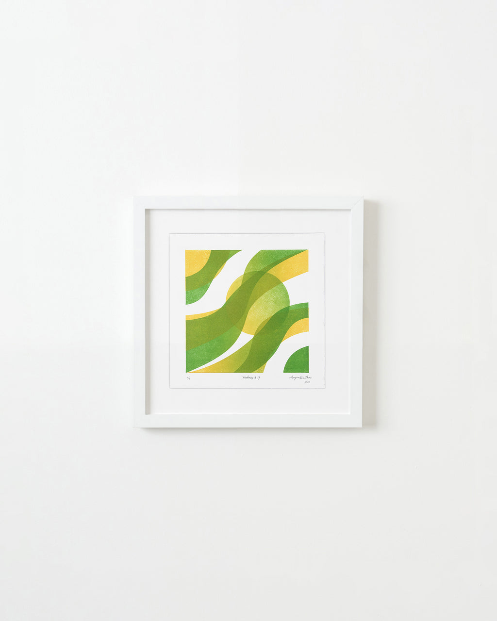 Print by Erin Zhao titled "Kindness #19" - 1.